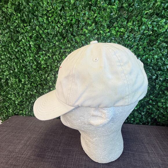 Golf Gods Mad Slicer White Snapback Golf Hat Curved Brim Adult Cap - Picture 8 of 11